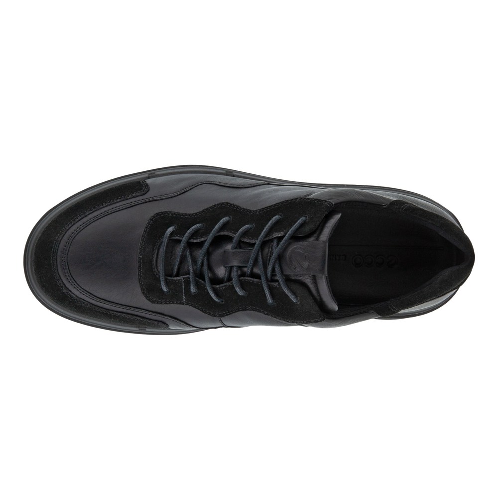 ECCO Mens Sneakers Black - Soft X - RWO-186237